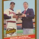 1986 Donruss Highlights # 10 Jackson -- Mantle HOF MINT