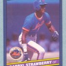 1986 Leaf # 131 Darryl Strawberry Mets