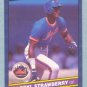 1986 Leaf # 131 Darryl Strawberry Mets
