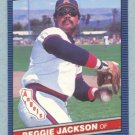 1986 Leaf # 173 Reggie Jackson HOF Angels