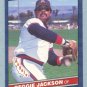 1986 Leaf # 173 Reggie Jackson HOF Angels