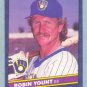 1986 Leaf # 31 Robin Yount HOF Brewers