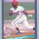 1986 Leaf # 69 Kirby Puckett HOF Twins