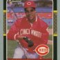 1987 Donruss # 492 Barry Larkin RC Reds Rookie