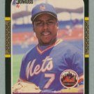 1987 Donruss # 599 Kevin Mitchell RC Mets Rookie