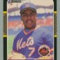 1987 Donruss # 599 Kevin Mitchell RC Mets Rookie