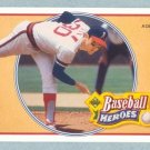 1991 UD Baseball Heroes # 11 Nolan Ryan HOF Mets Angels