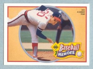 1991 UD Baseball Heroes # 11 Nolan Ryan HOF Mets Angels