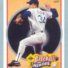 1991 UD Baseball Heroes # 16 Nolan Ryan HOF Mets Angels