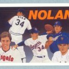 1991 UD Baseball Heroes # 18 Nolan Ryan Checklist HOF
