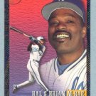 1993 Bowman Father - Son # 704 Hal and Brian McRae Foil Royals