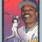 1993 Bowman Father - Son # 704 Hal and Brian McRae Foil Royals