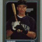 1997 Bowman Chrome # 122 Jose Cruz Jr RC Mariners Rookie