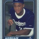 1997 Bowman Chrome # 182 Adrian Beltre RC Dodgers