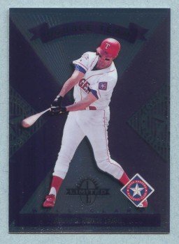 1997 Donruss Ltd Double Team # 194 Will Clark -- Dean Palmer Rangers