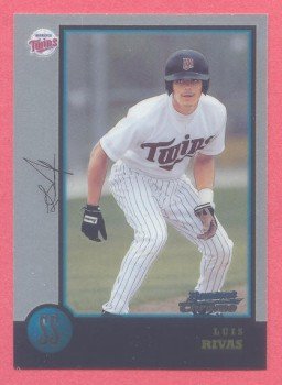 1998 Bowman Chrome # 400 Luis Rivas RC Twins Rookie
