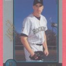 1998 Bowman Chrome # 422 Mike Vavrek RC Rockies Rookie