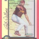 1998 Bowman Chrome International Refractors # 106 Jeff Wallace