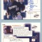1999 SP Signature Autographs # GMJ GARY MATTHEWS Jr Auto -- SOLD