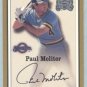 2000 Greats of the Game Autographs # 53 Paul Molitor HOF Auto