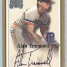 2000 Greats of the Game Autographs # 86 Alan Trammell MT Tigers Auto