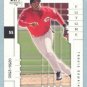 2000 SP Authentic Future Watch # 115 Travis Dawkins #d 0250 of 2500 Reds