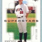 2000 UD Pros & Prospects # 133 Dane Artman RC #d 0763 of 1600 Rookie