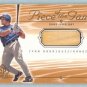 2001 SP Game Bat Edition Piece of the Game # IR Ivan Rodriguez GU Bat SP