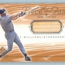 2001 SP Game Bat Edition Piece of the Game # MW Matt Williams GU Bat SP