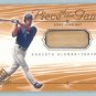 2001 SP Game Bat Edition Piece of the Game # RA Roberto Alomar GU Bat SP