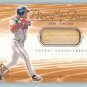 2001 SP Game Bat Edition Piece of the Game # RF Rafael Furcal GU Bat SP