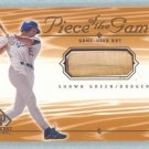 2001 SP Game Bat Edition Piece of the Game # SG Shawn Green GU Bat SP