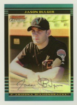 2002 Bowman Chrome Refractors # 334 JASON BULGER RC #d 100 of 500 Rookie Angels