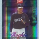 2002 Donruss Elite Rookie # 151 Cam Esslinger RC #d 1342 of 1500 Rookie
