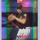 2002 Donruss Elite Rookie # 200 Cody Ransom RC #d 1085 of 1500 Rookie SF Giants