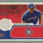 2002 Fleer Genuine Touch Em All Game Base # 14 Juan Gonzalez #d 245 of 350 GU Base MINT