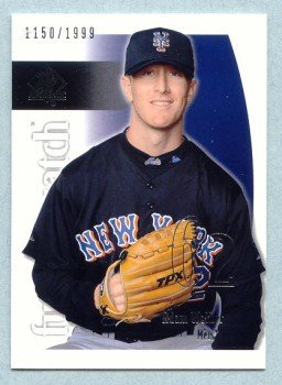 2002 SP Authentic Future Watch # 119 Adam Walker RC #d 1150 of 1999 Rookie Mets