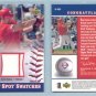 2002 UD Sweet Spot Swatches # S-SR SCOTT ROLEN 2-color GU Jersey