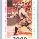 2002 Topps Tribute # 20 Honus Wagner HOF 3000 Career Base Hits on 6-9-14