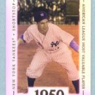 2002 Topps Tribute # 51 Phil Rizzuto HOF AL Most Valuable Player 1950