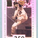 2002 Topps Tribute # 6 Jim Palmer HOF 250 Career Victories in 1982