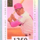 2002 Topps Tribute # 68 Ron Santo 1250 Career Runs Batted in 1973