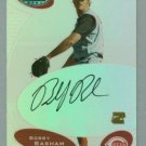 2003 Bowman's Best First Year Autograph # BB-BWB Bobby Basham Auto RC Rookie