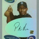 2003 Bowman's Best First Year Autograph # BB-PR Prentice Redman Auto RC Rookie