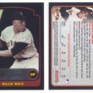 2003 Bowman Chrome # 351 WILLIE MAYS Giants HOF