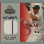 2003 Donruss Champions Stat Champs Mat SC-24 Torii Hunter 2-color GU Jersey #d 126 of 250 -- SOLD