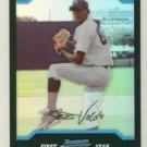 2004 Bowman Chrome Refractors # 243 JOSE VALDEZ RC Yankees Rookie