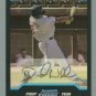2004 Bowman Chrome Refractors # 289 DAVE WALLACE RC Indians Rookie