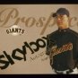 2004 Skybox Autographics Prospect # 87 Angel Chavez RC #d 0984 of 1500 Giants Rookie