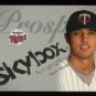 2004 Skybox Autographics Insignia Prospect # 86 Jason Bartlett #d 025 of 150 Twins